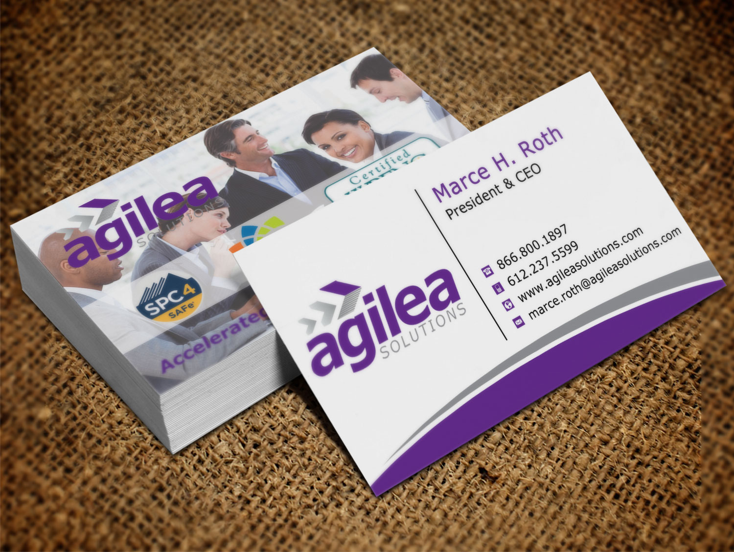 Business Card Design by Lanka Ama for this project | Design #10187267
