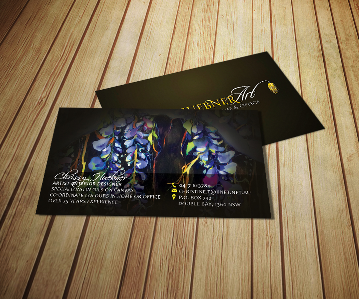 Business Card Design by Christina Smith for Inner Piece Designs | Design #2157445