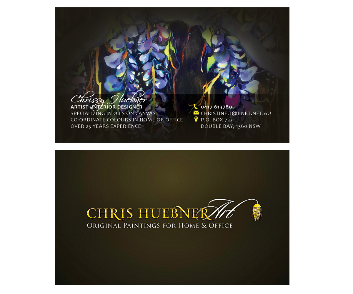 Business Card Design by Christina Smith for Inner Piece Designs | Design #2157447