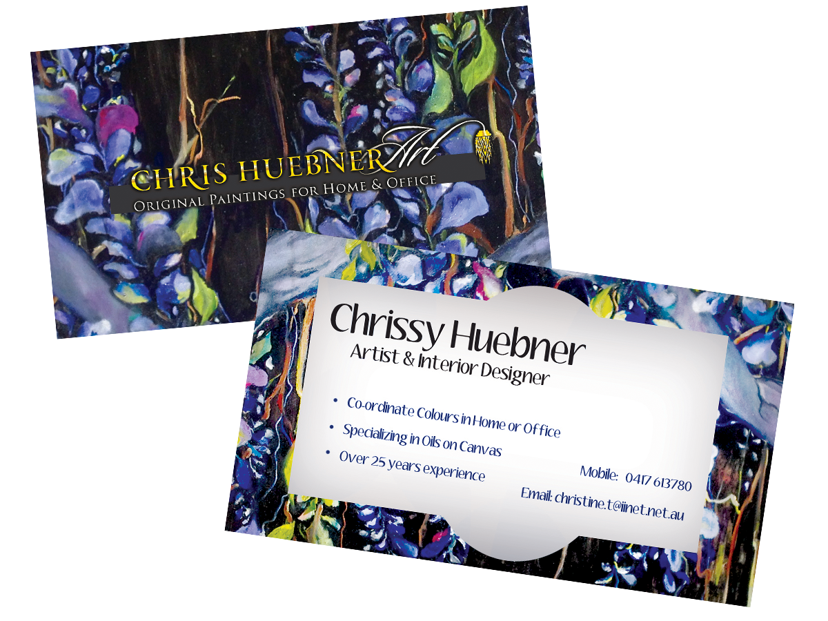 Business Card Design by Silvanne for Inner Piece Designs | Design #2159510