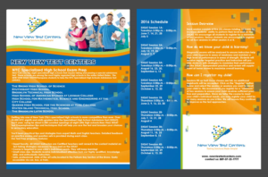 Flyer Design by NILDesigns for New View Test Centers, LLC | Design #10182703