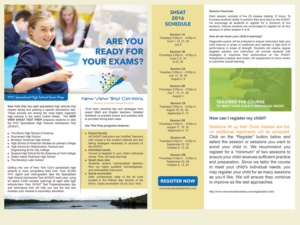 Design de Flyer par LeonFX pour New View Test Centers, LLC | Design : #10205242