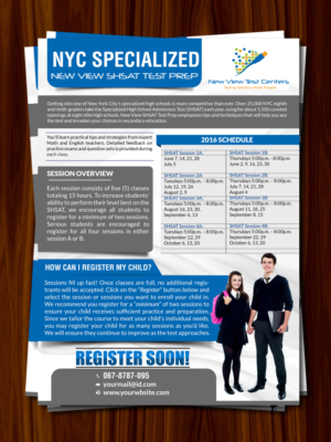 Design de Flyer par debdesign pour New View Test Centers, LLC | Design : #10172341