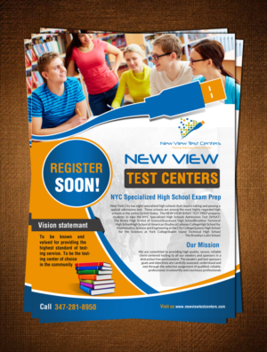 Design de Flyer par creative.bugs pour New View Test Centers, LLC | Design : #10143360