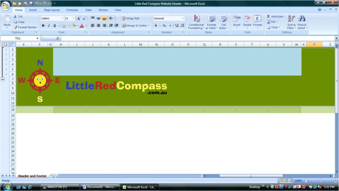 Logo Design by California   Girl for Red Compass Pty Ltd | Design #19833
