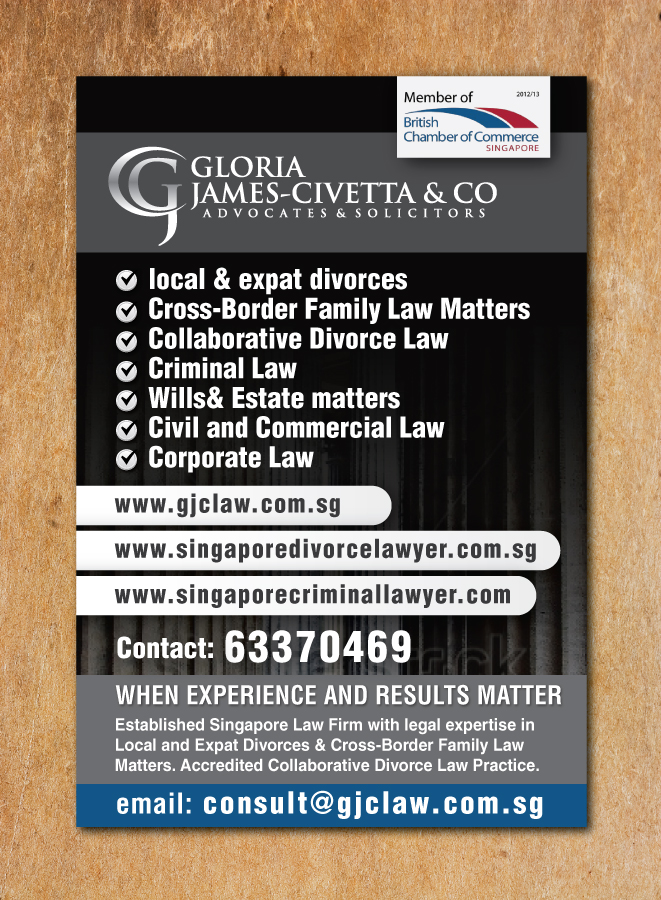 Diseño Publicitario por meet007 para Gloria james-Civetta & Co | Diseño #2178990