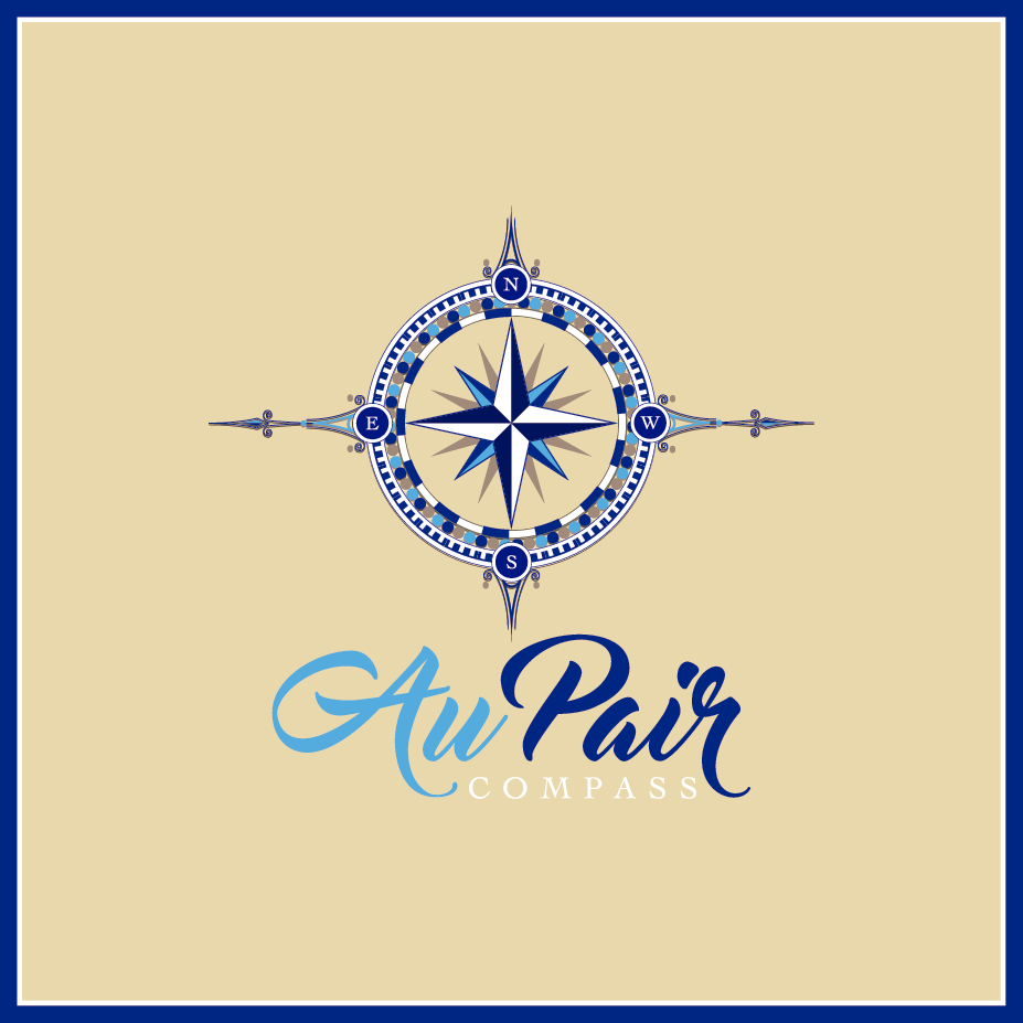 Logo Design by RFH for Au Pair Compass | Design #10211164