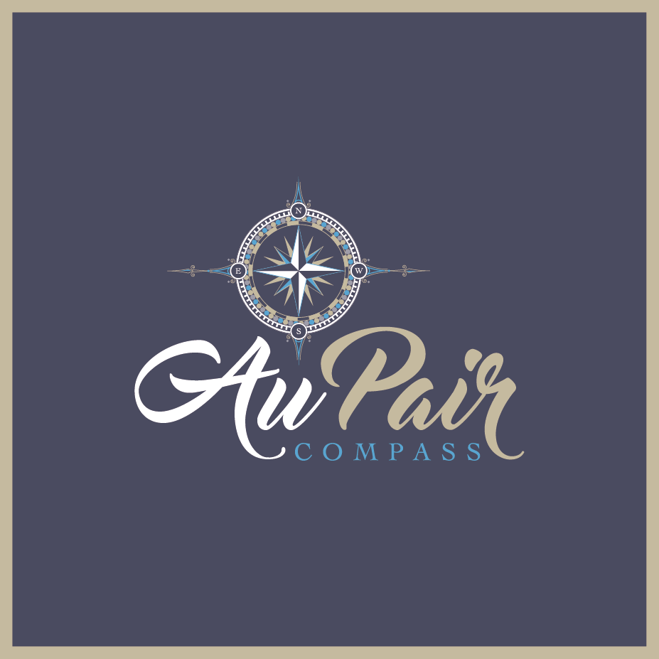 Logo-Design von RFH für Au Pair Compass | Design #10235319