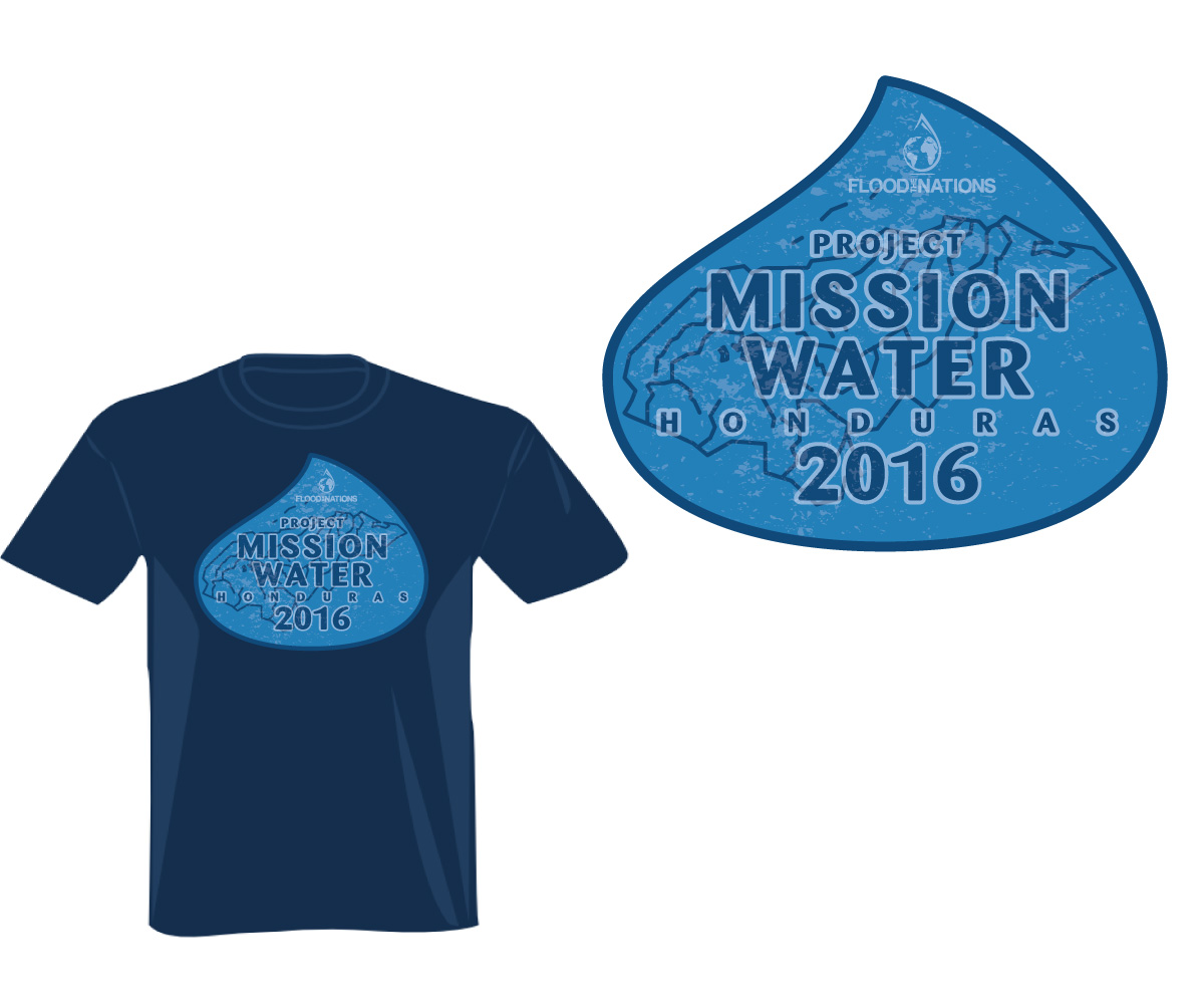 T-shirt Design by SpaGGy for Flood the Nations | Design #10267037