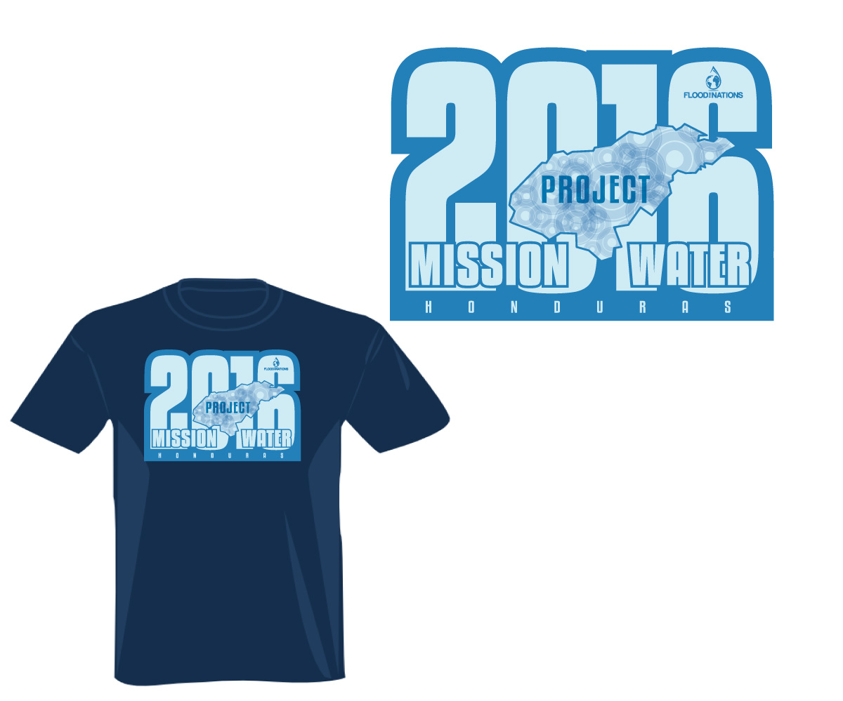 T-shirt Design by SpaGGy for Flood the Nations | Design #10267047