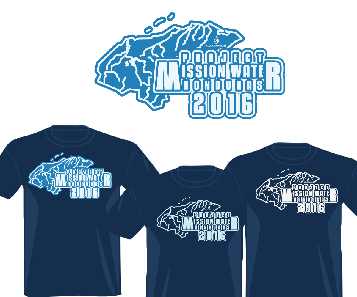 T-shirt Design by SpaGGy for Flood the Nations | Design #10275803