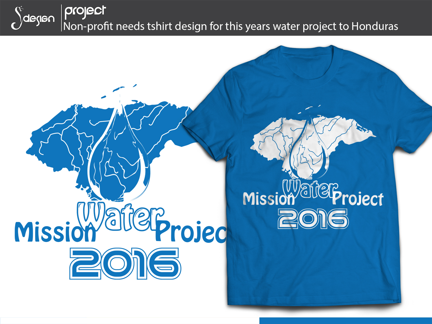 T-shirt Design by Shemet for Flood the Nations | Design #10278628