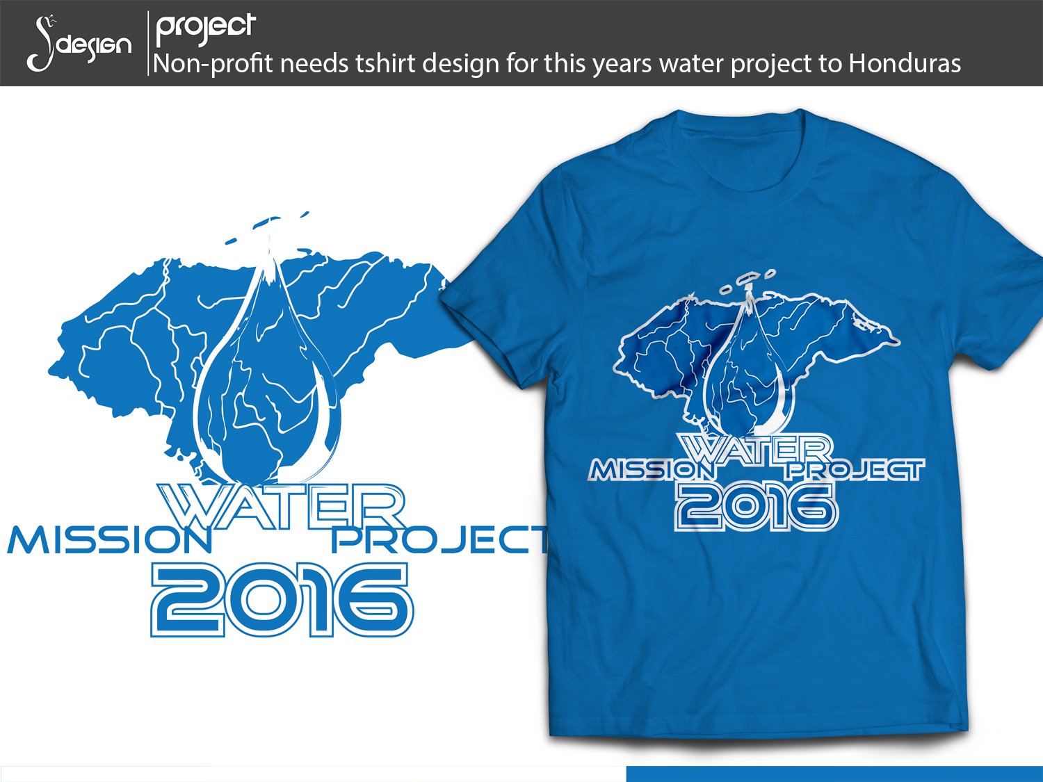 T-shirt Design by Shemet for Flood the Nations | Design #10281025