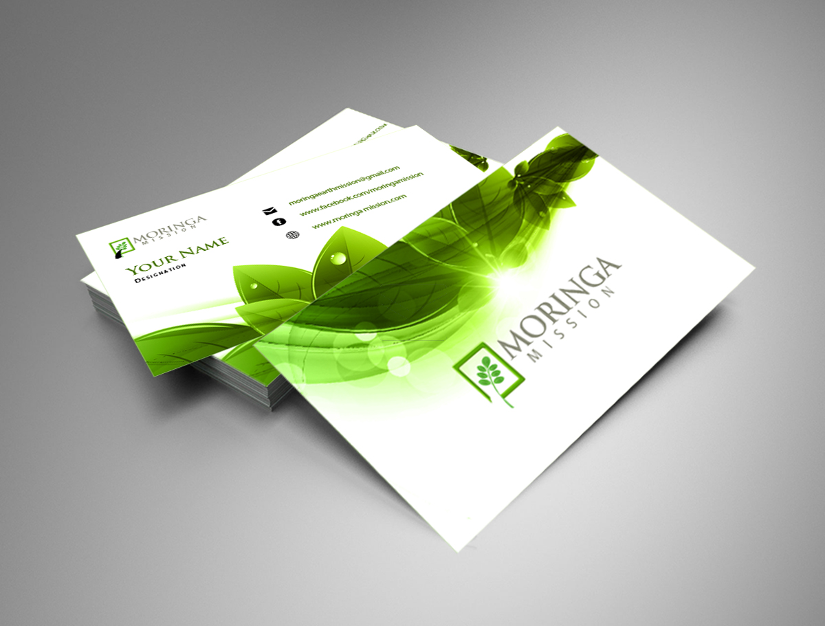 Business Card Design by TGDesigns for Moringa Mission | Design #10184757