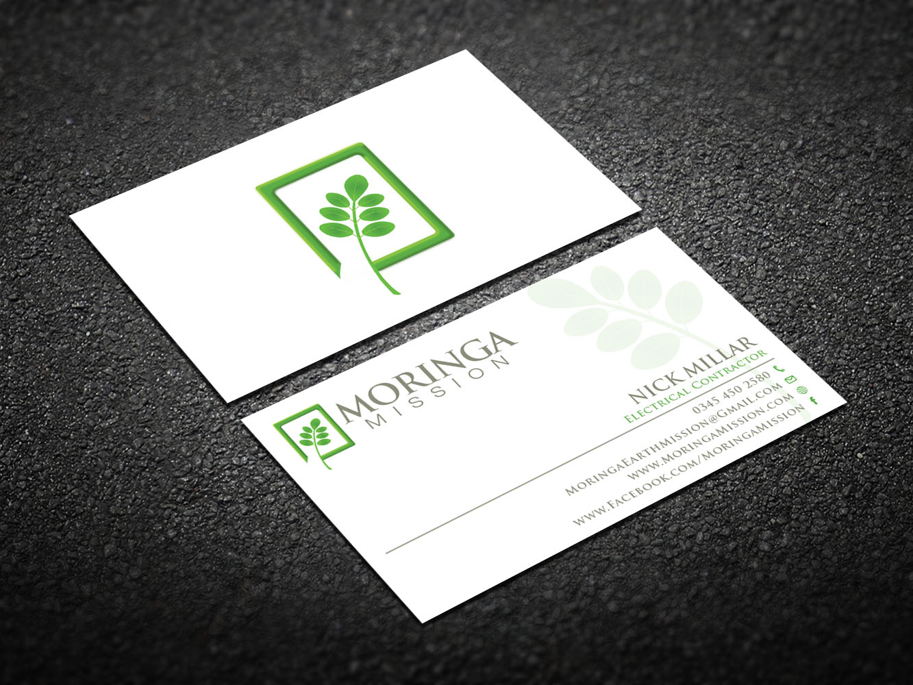 Business Card Design by Verified artistry for Moringa Mission | Design #10187611
