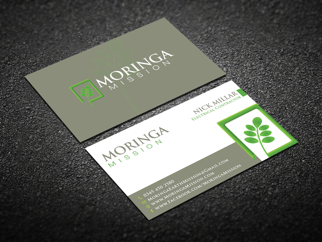Business Card Design by Verified artistry for Moringa Mission | Design #10187613