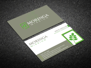 Business Card Design by Verified artistry for Moringa Mission | Design: #10187613
