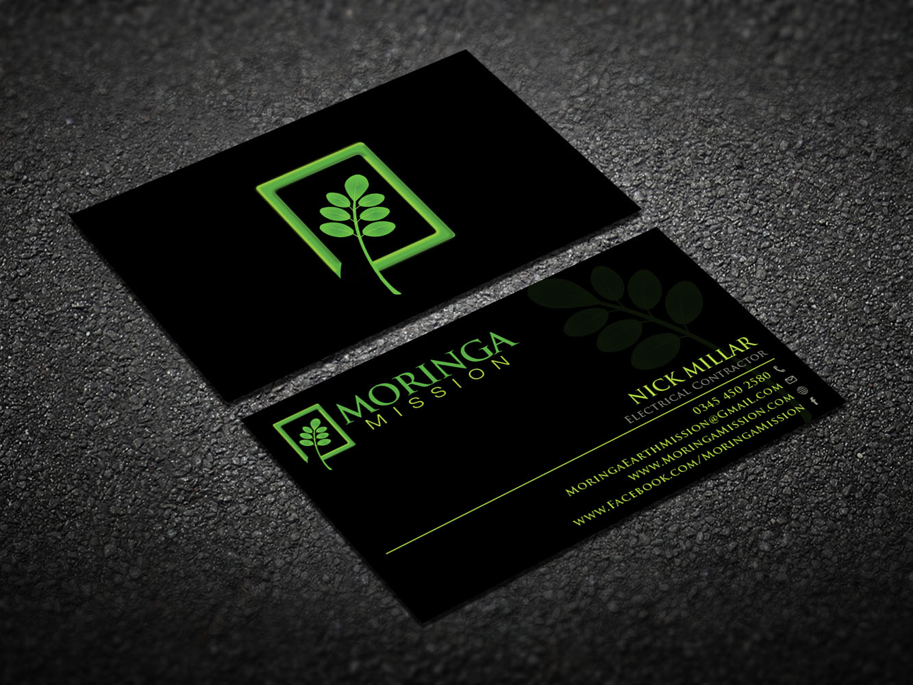 Business Card Design by Verified artistry for Moringa Mission | Design #10187614