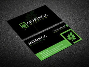 Business Card Design by Verified artistry for Moringa Mission | Design: #10187615