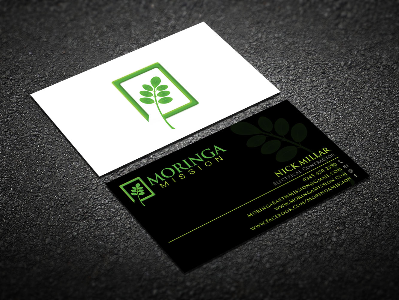 Business Card Design by Verified artistry for Moringa Mission | Design #10187616