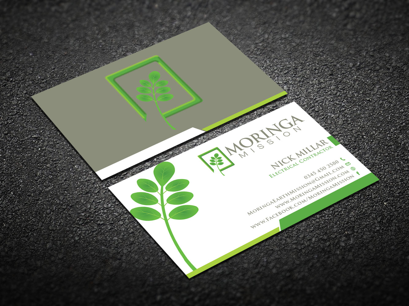 Business Card Design by Verified artistry for Moringa Mission | Design #10187620