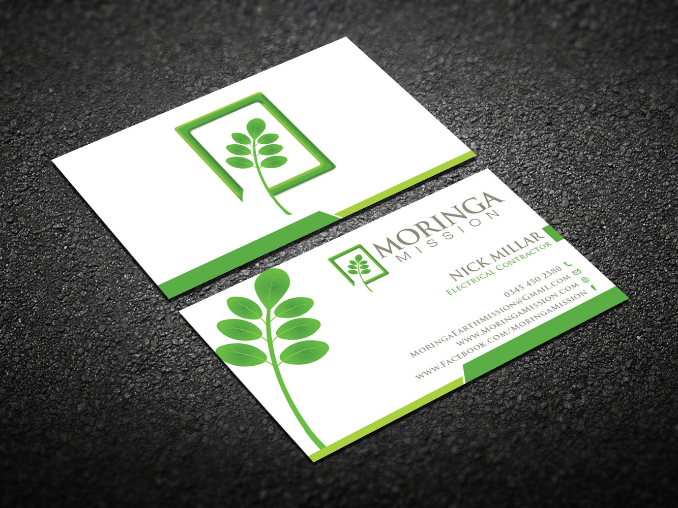 Business Card Design by Verified artistry for Moringa Mission | Design #10187622