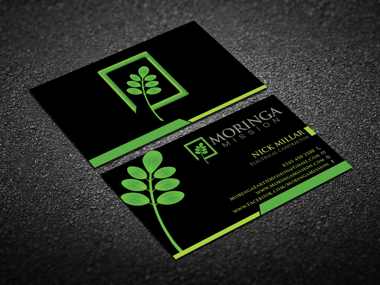 Business Card Design by Verified artistry for Moringa Mission | Design #10187623