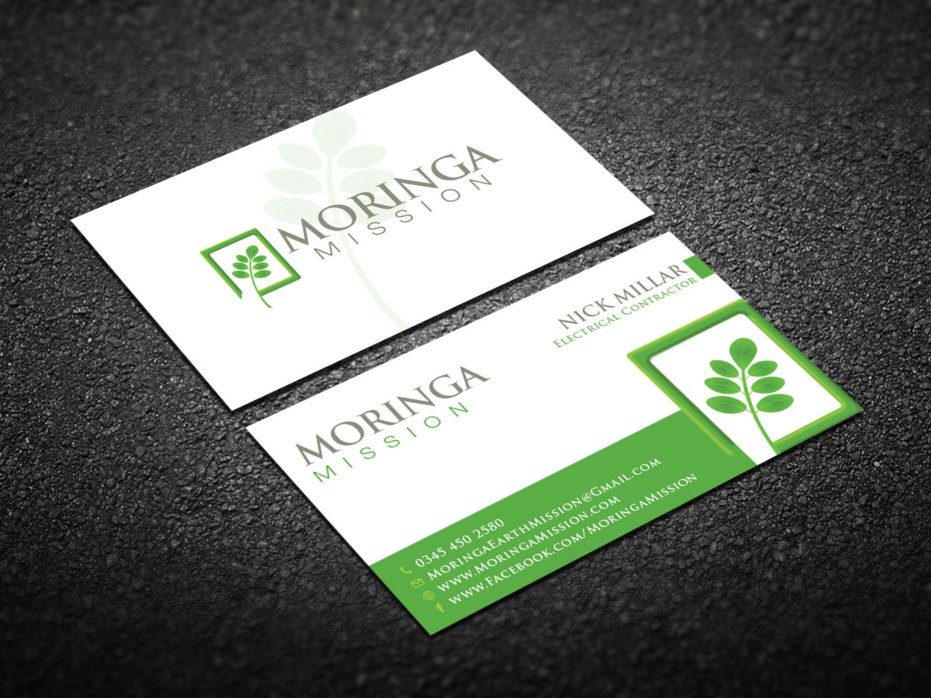 Business Card Design by Verified artistry for Moringa Mission | Design #10187626