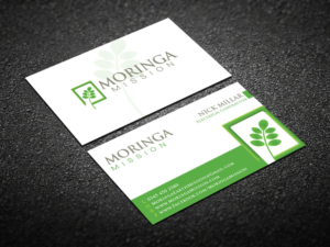 Business Card Design by Verified artistry for Moringa Mission | Design: #10187626