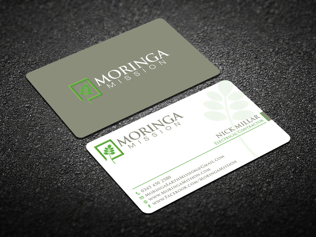 Business Card Design by Verified artistry for Moringa Mission | Design #10187627