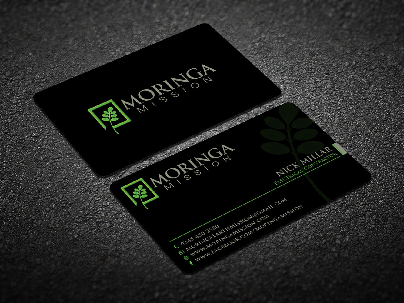 Business Card Design by Verified artistry for Moringa Mission | Design #10187628