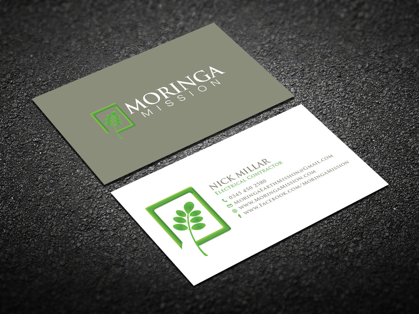 Business Card Design by Verified artistry for Moringa Mission | Design #10187629