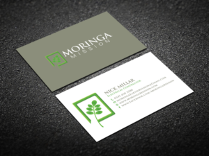 Business Card Design by Verified artistry for Moringa Mission | Design: #10187629