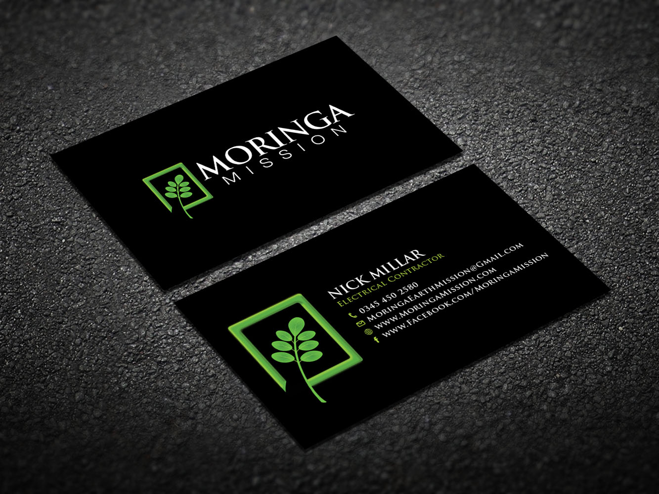 Business Card Design by Verified artistry for Moringa Mission | Design #10187630