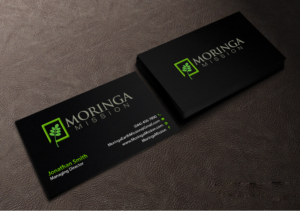 Design de Carte de Visite par Creations Box 2015 pour Moringa Mission | Design : #10190781
