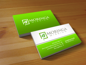 Design de Carte de Visite par Creations Box 2015 pour Moringa Mission | Design : #10190787