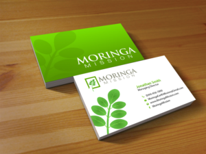 Visitenkarten-Design von Creations Box 2015 für Moringa Mission | Design: #10190804