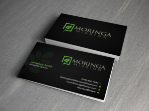 Visitenkarten-Design von Creations Box 2015 für Moringa Mission | Design: #10204702