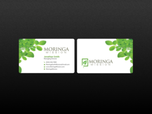 Visitenkarten-Design von Creations Box 2015 für Moringa Mission | Design: #10204706