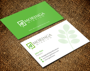 Business Card Design by Brand aid for Moringa Mission | Design: #10200577