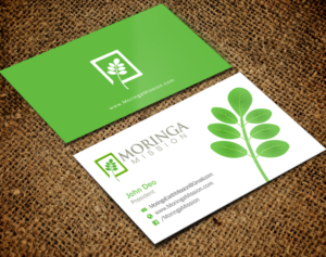 Visitenkarten-Design von Brand aid für Moringa Mission | Design: #10200579