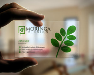 Visitenkarten-Design von Brand aid für Moringa Mission | Design: #10200581
