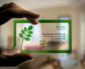 Business Card Design by Brand aid for Moringa Mission | Design: #10200591