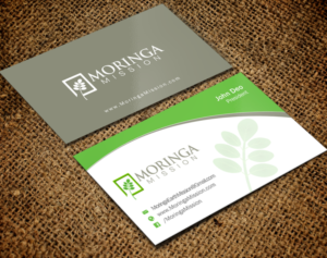 Business Card Design by Brand aid for Moringa Mission | Design: #10200593