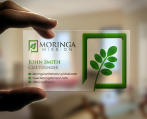 Business Card Design by chandrayaan.creative for Moringa Mission | Design: #10200108