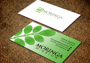 Business Card Design by chandrayaan.creative for Moringa Mission | Design #10200206