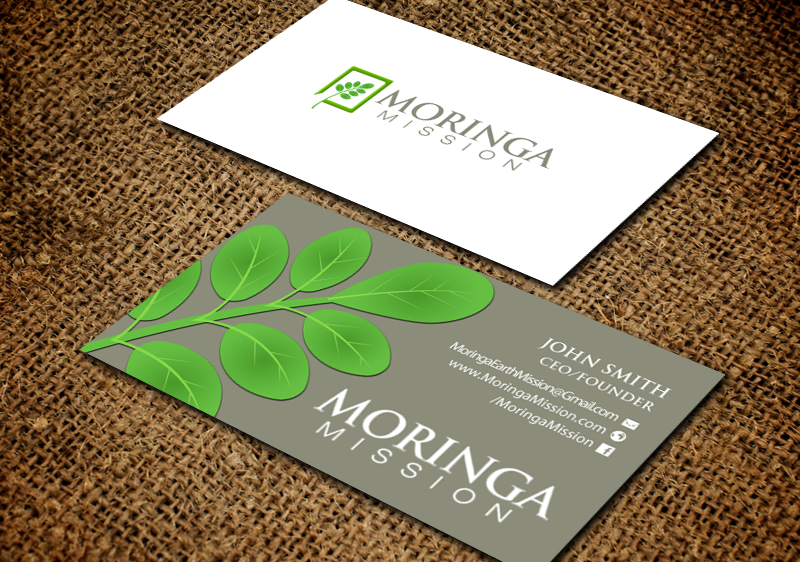 Business Card Design by chandrayaan.creative for Moringa Mission | Design #10200207