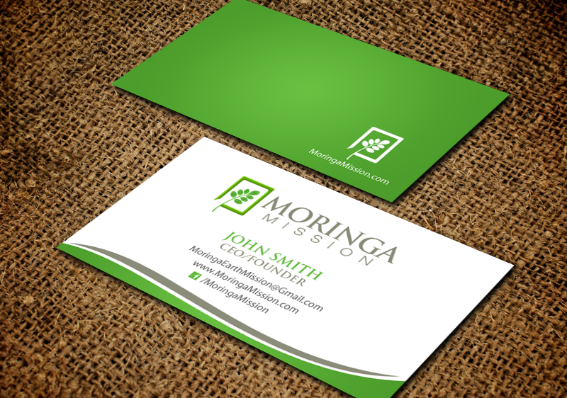 Business Card Design by chandrayaan.creative for Moringa Mission | Design #10200208