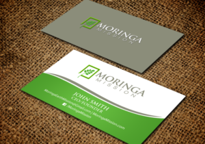 Business Card Design by chandrayaan.creative for Moringa Mission | Design: #10200209