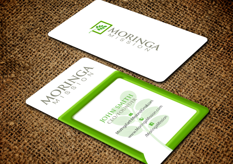 Business Card Design by chandrayaan.creative for Moringa Mission | Design #10200210